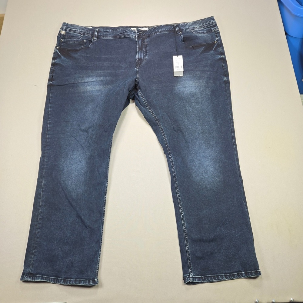 PROJEK RAW Nikko Men‎ Jeans Indigo Wash Size 52x30 Cotton Modal Elastane NEW